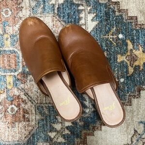 J. Crew Wooden Clogs (scuffed)